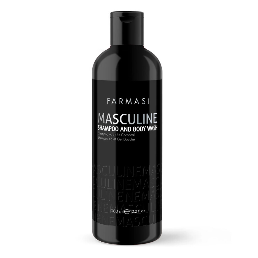 masculine shampoo body wash